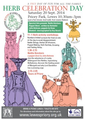 Priory_Herb_Celebration_Day poster