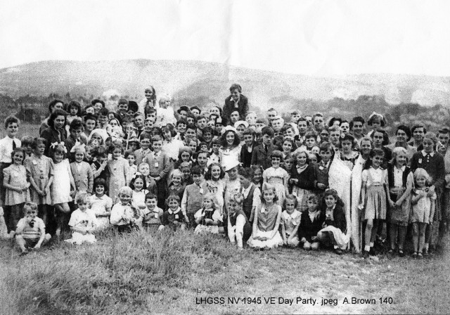 Lewes Nevill Estate VE Day Party 1945